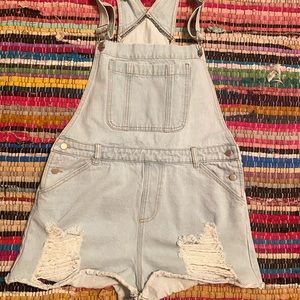Boutique overall shorts